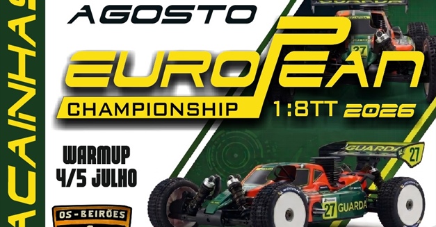 Campeonato da Europa B de 1/8 TT - 2026 - Maçainhas, Guarda